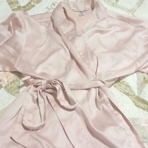 Vintage victorias secret baby pink robw